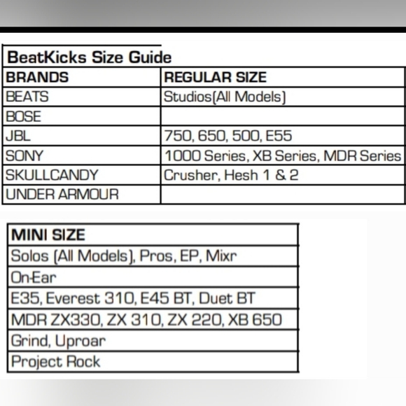 BeatKicks Headphone Covers Rainbows & Unicorns - Picture 4 of 4